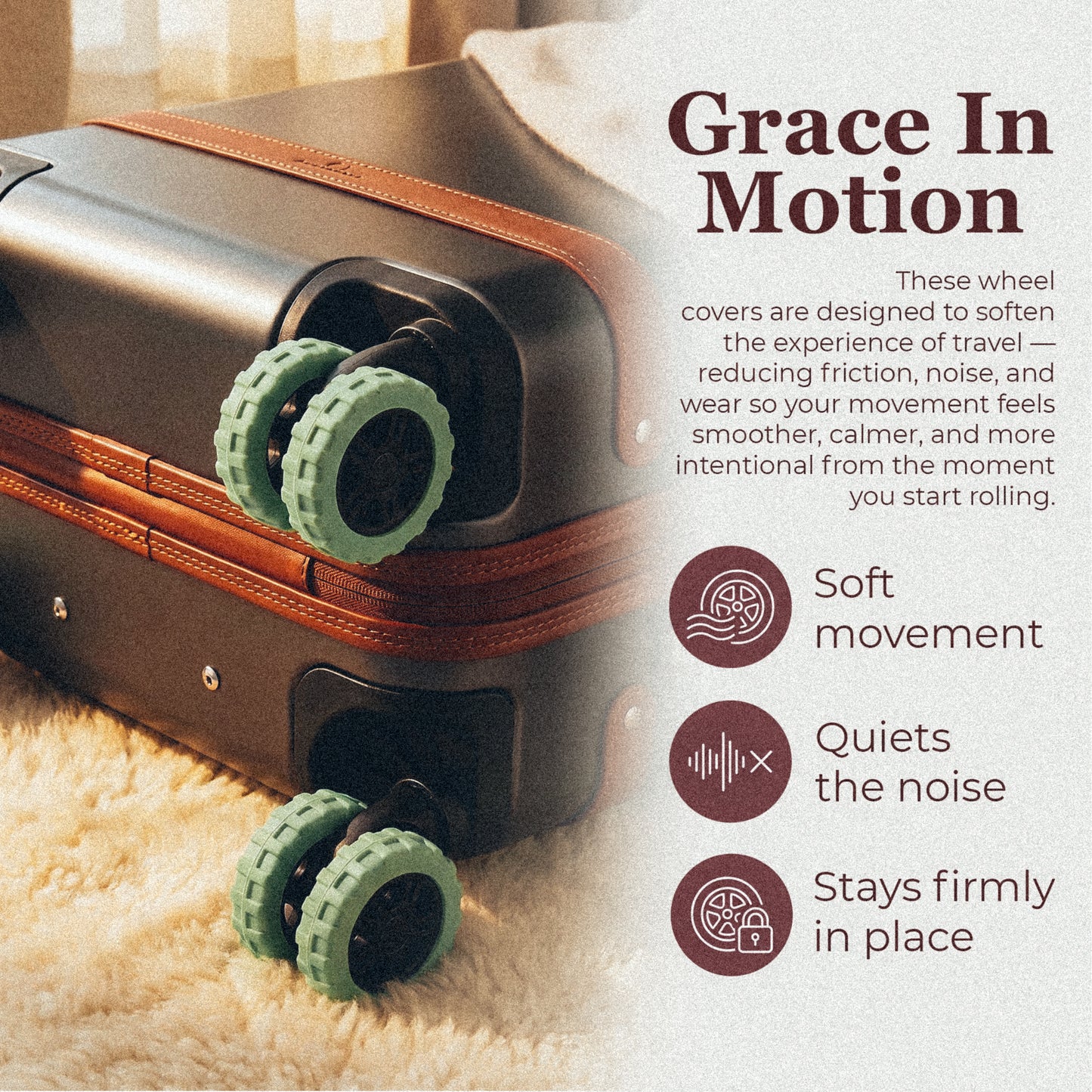 Luggage Wheels Protectors