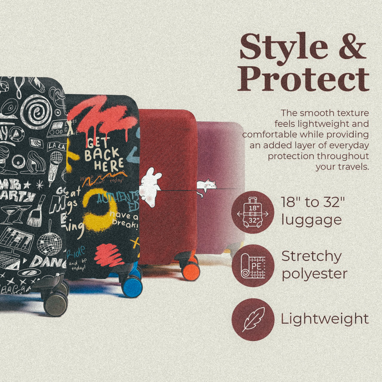 Travel Luggage Cover