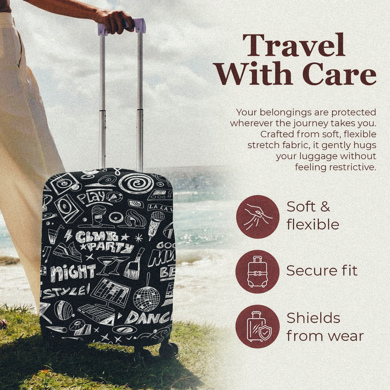 Travel Luggage Cover