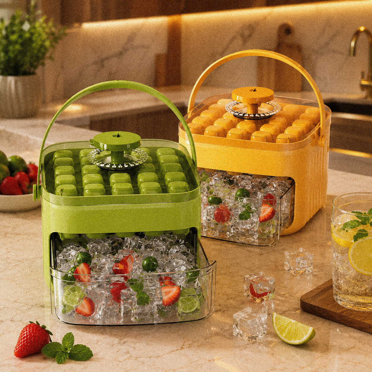 The EasyPress 50-Cube Ice Tray