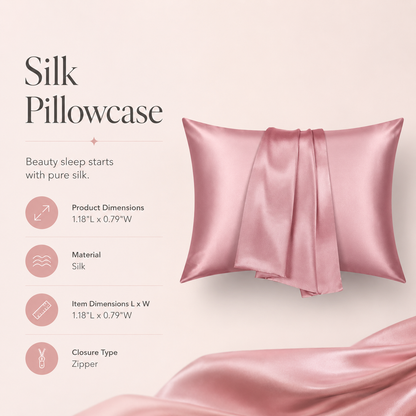 Pillowcase size and material details